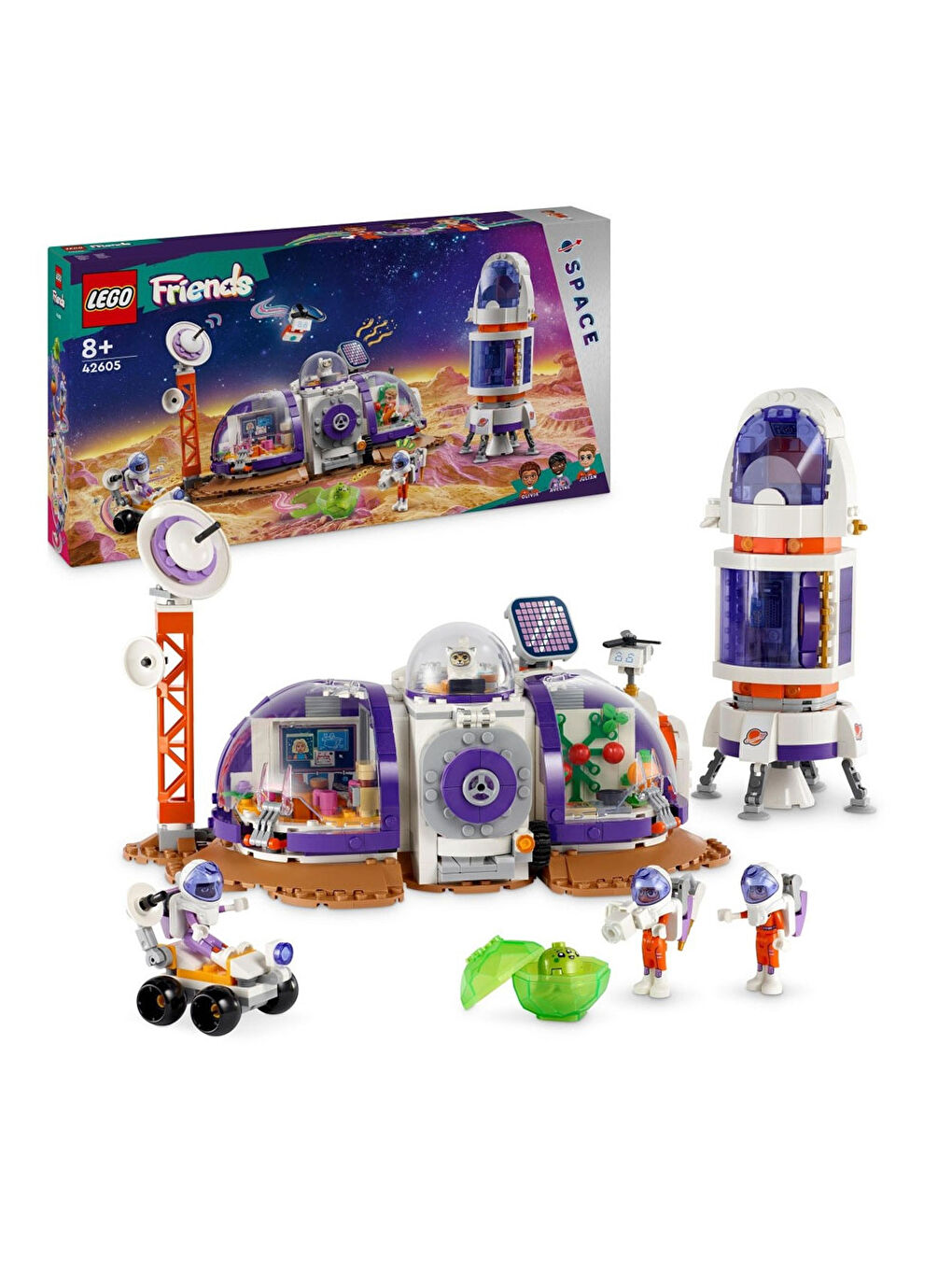 Lego Renksiz Friends Mars Uzay Üssü Ve Roketi 42605