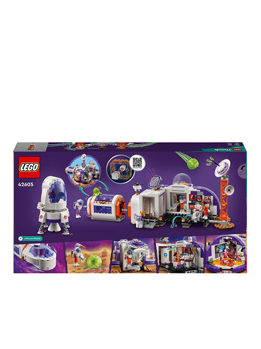 Lego Renksiz Friends Mars Uzay Üssü Ve Roketi 42605 - 2