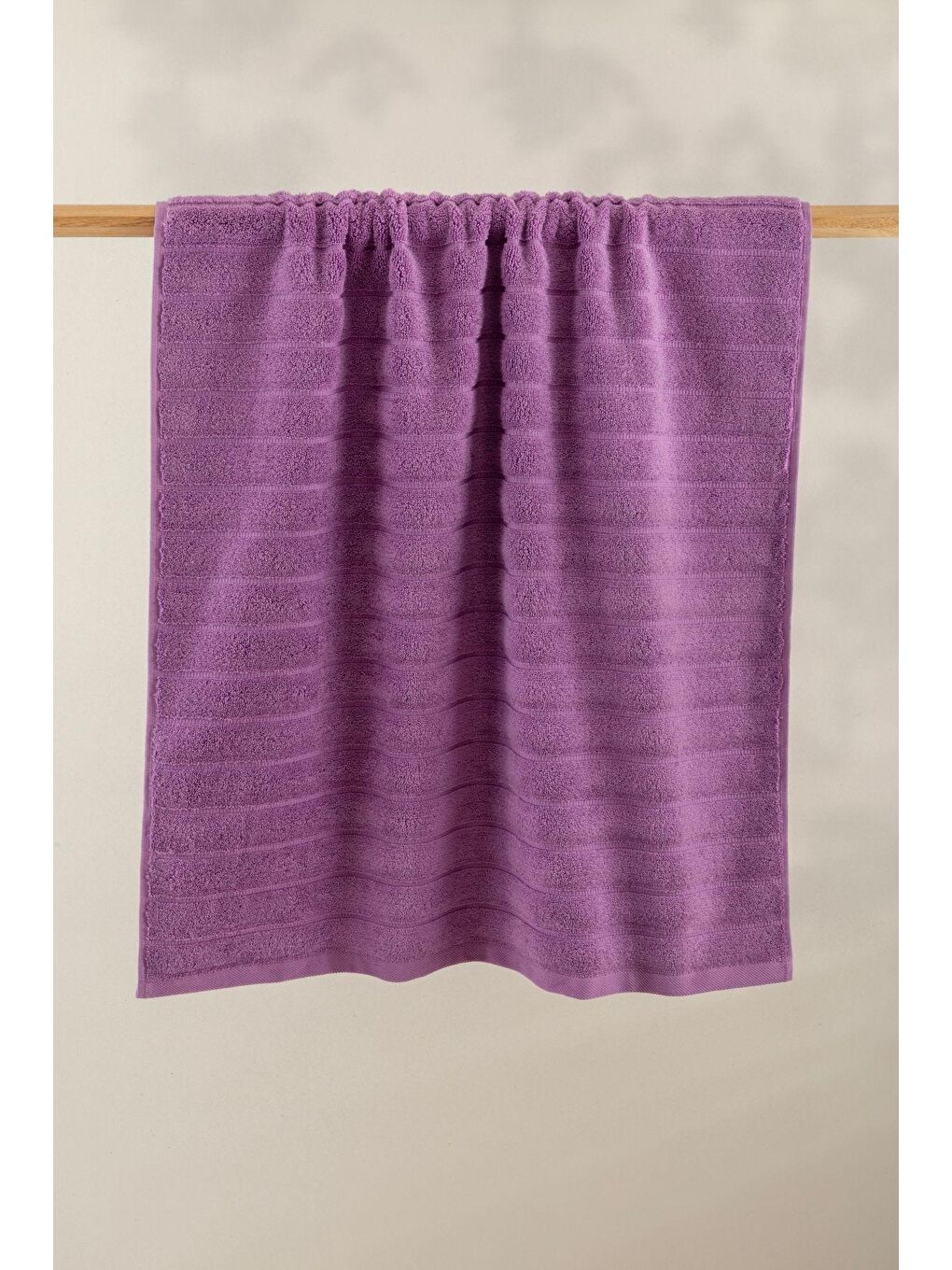 Frizz %100 Pamuk Banyo Havlusu Lila 70x130-1