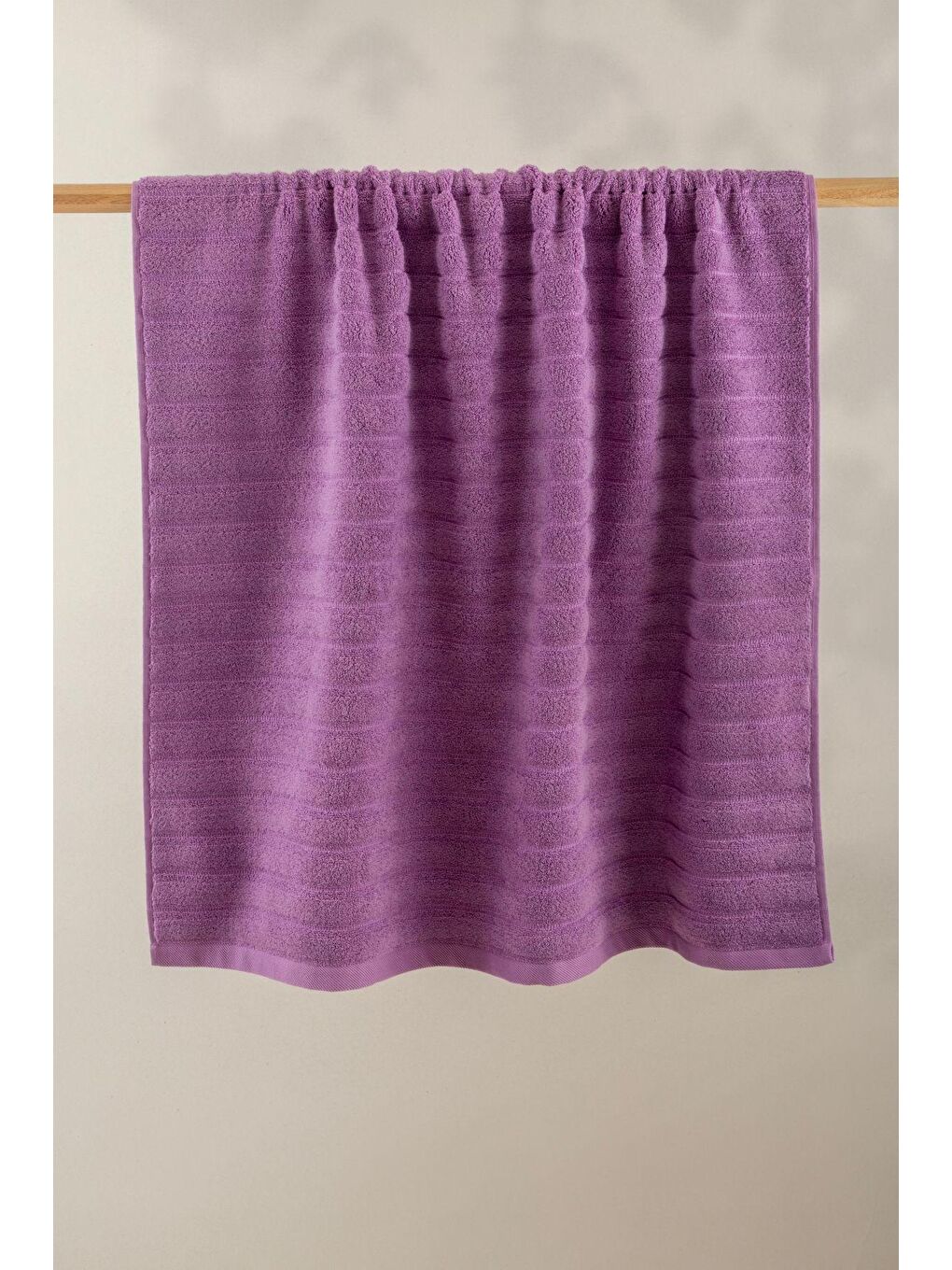 Frizz %100 Pamuk Banyo Havlusu Lila 70x130-2