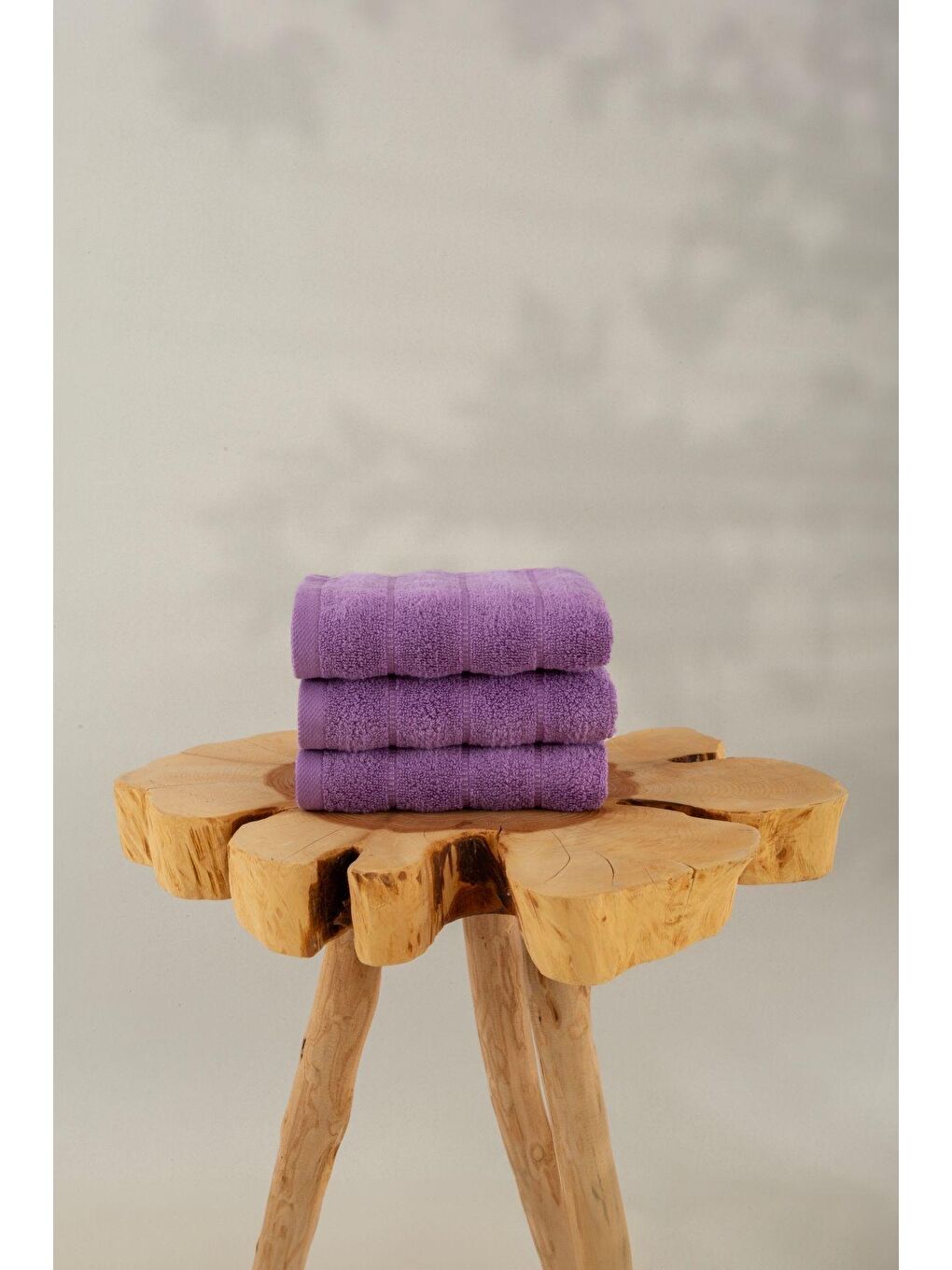 Frizz %100 Pamuk Banyo Havlusu Lila 70x130-3