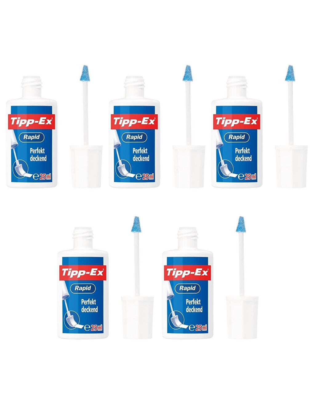 Bic Beyaz Tipp-Ex Rapid Sıvı Daksil 20 ml 5 Adet - 1