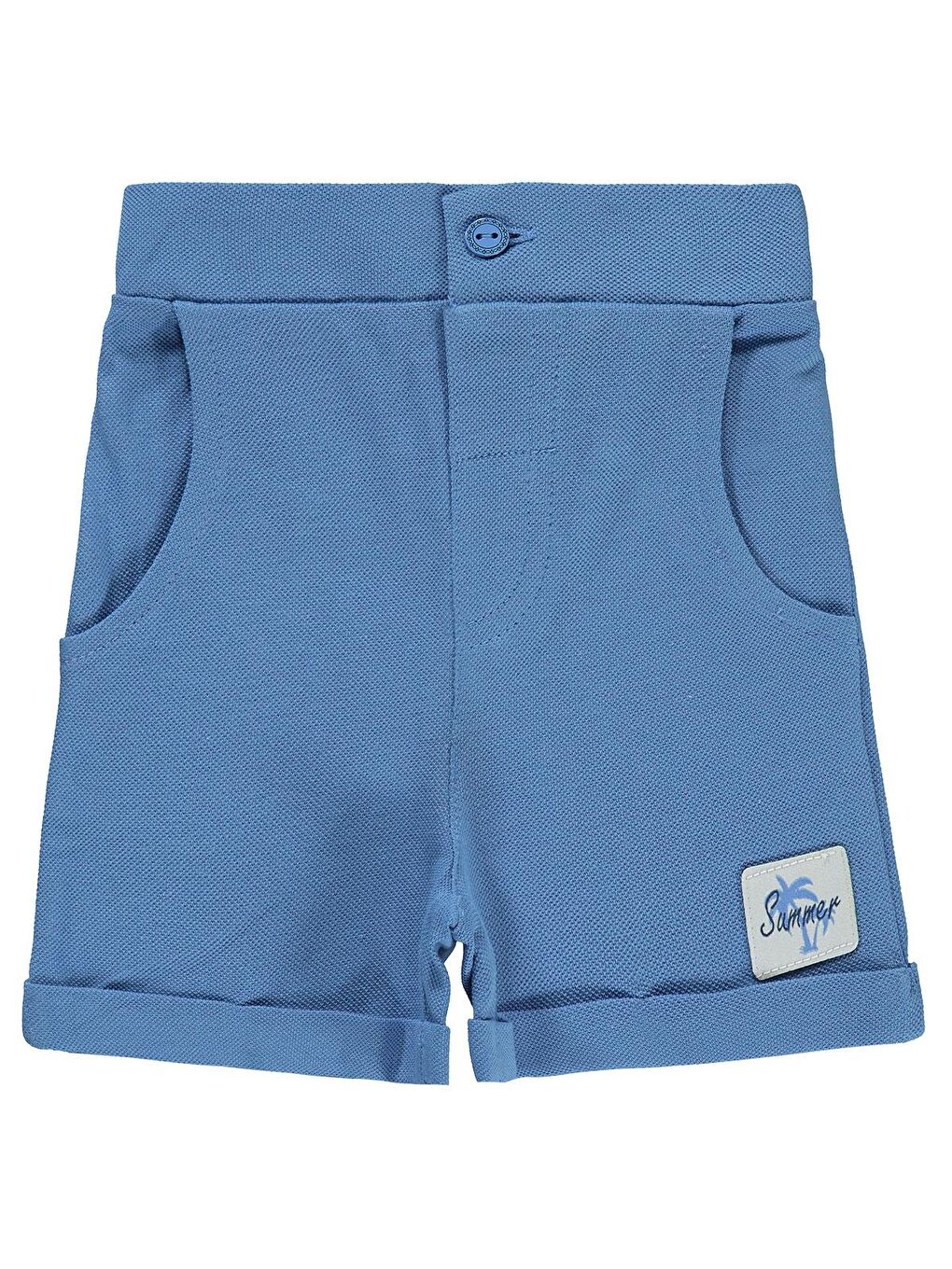 Baby Erkek Bebek Şort 6-18 Ay İndigo