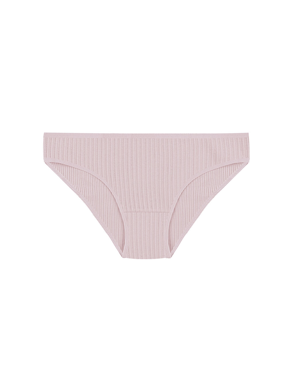 Kahverengi Kadın 3'lü Ajur  Slip-1