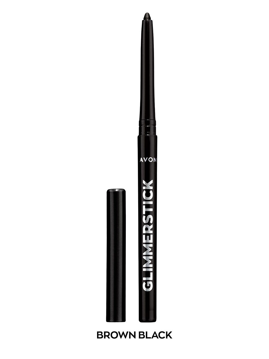 AVON Glimmersticks Asansörlü Açılıp Kapanabilen Göz Kalemi Brown Black - 5