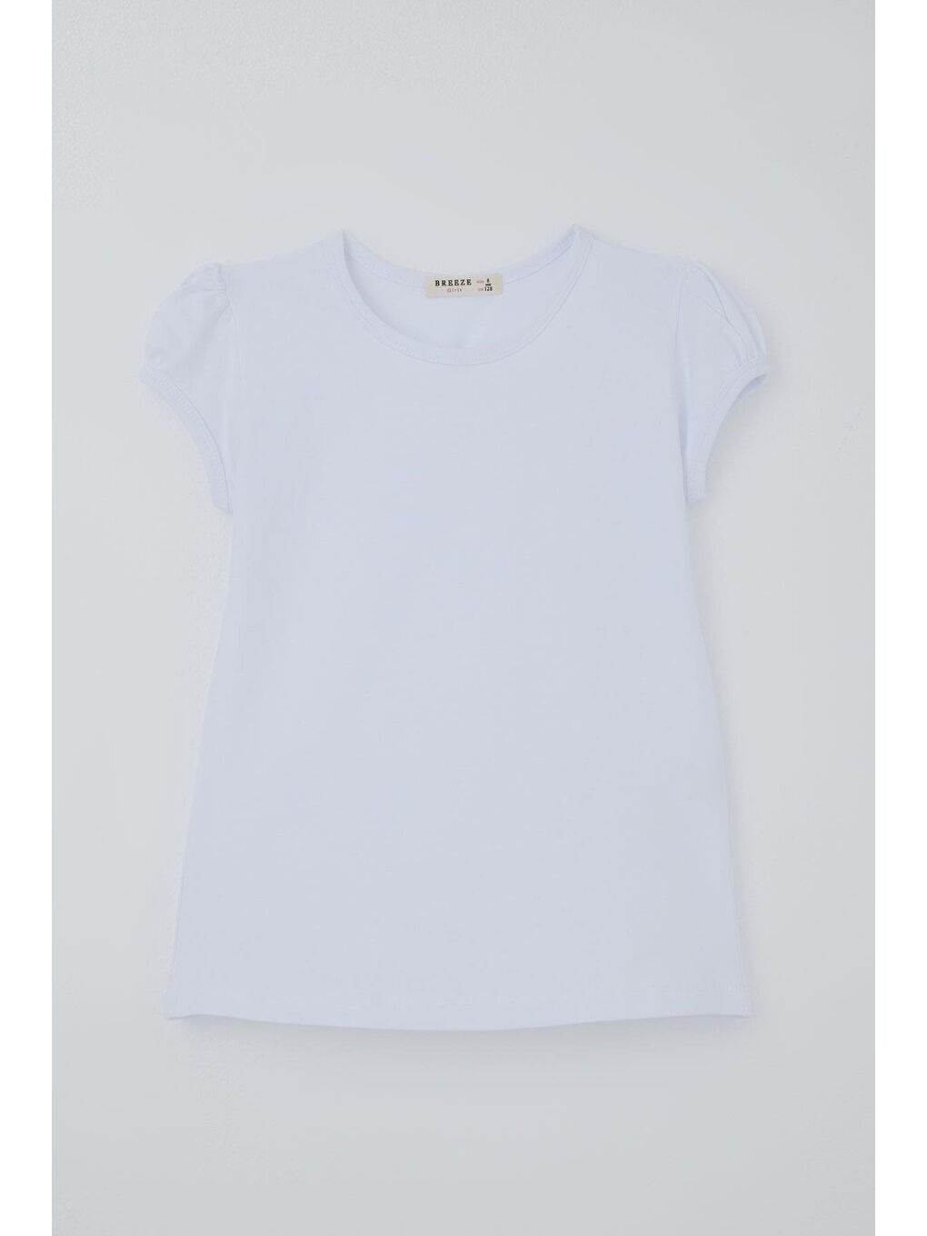 Kız Çocuk Tişört Basic Beyaz (8-14 Yaş)-2