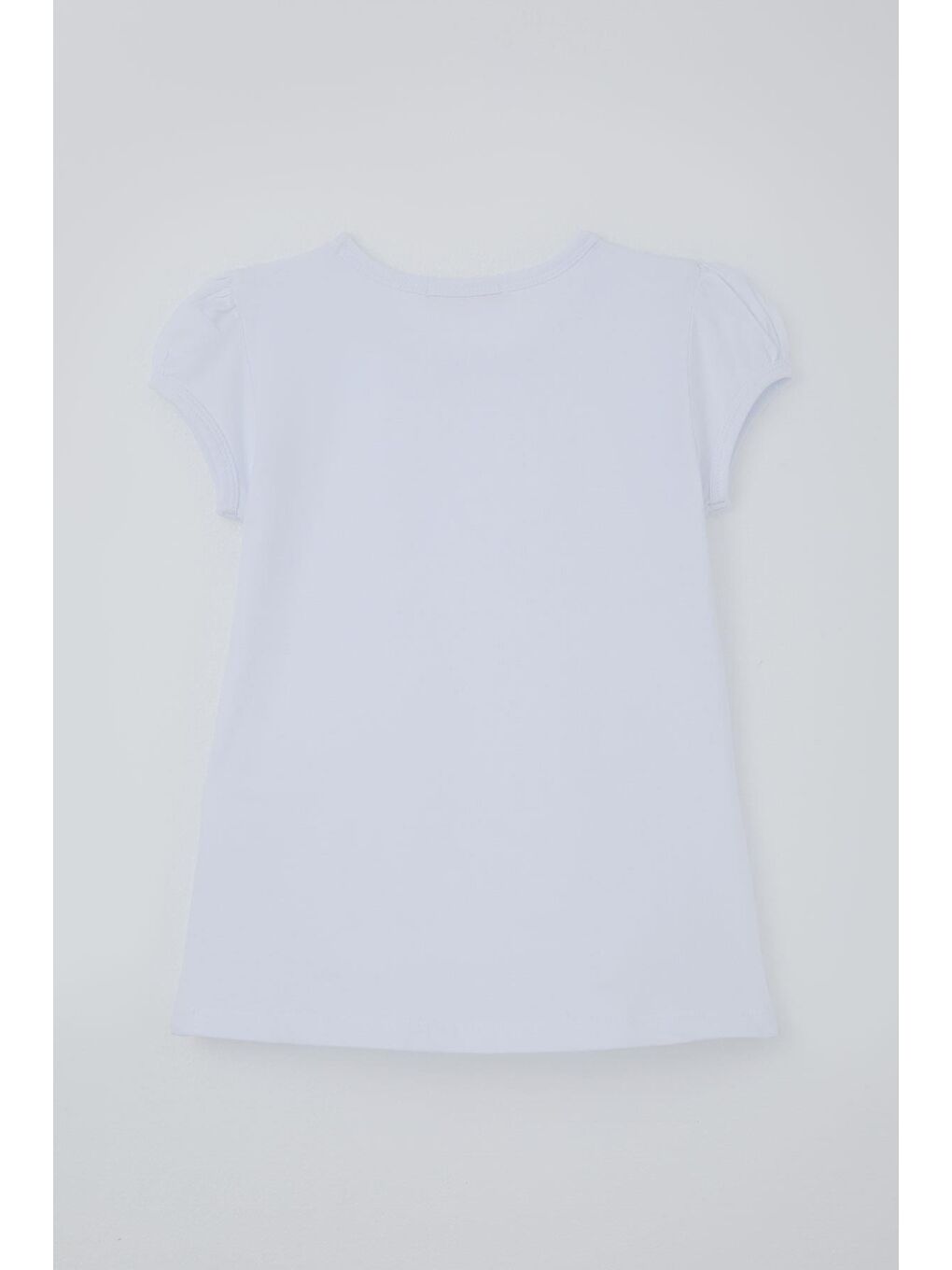 Kız Çocuk Tişört Basic Beyaz (8-14 Yaş)-3