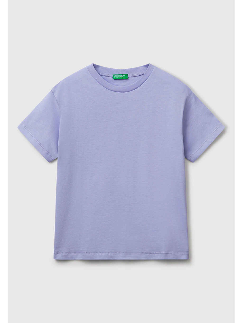 Erkek Çocuk Mor Slogan Baskılı T-Shirt