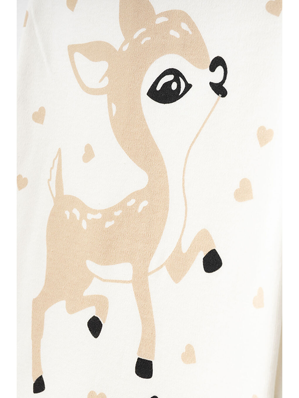 Bej Kız Bebek Animal Desenli % 100 Pamuk 10' Lu Hastane Çıkış Seti 0 Ay - 3 Ay-3