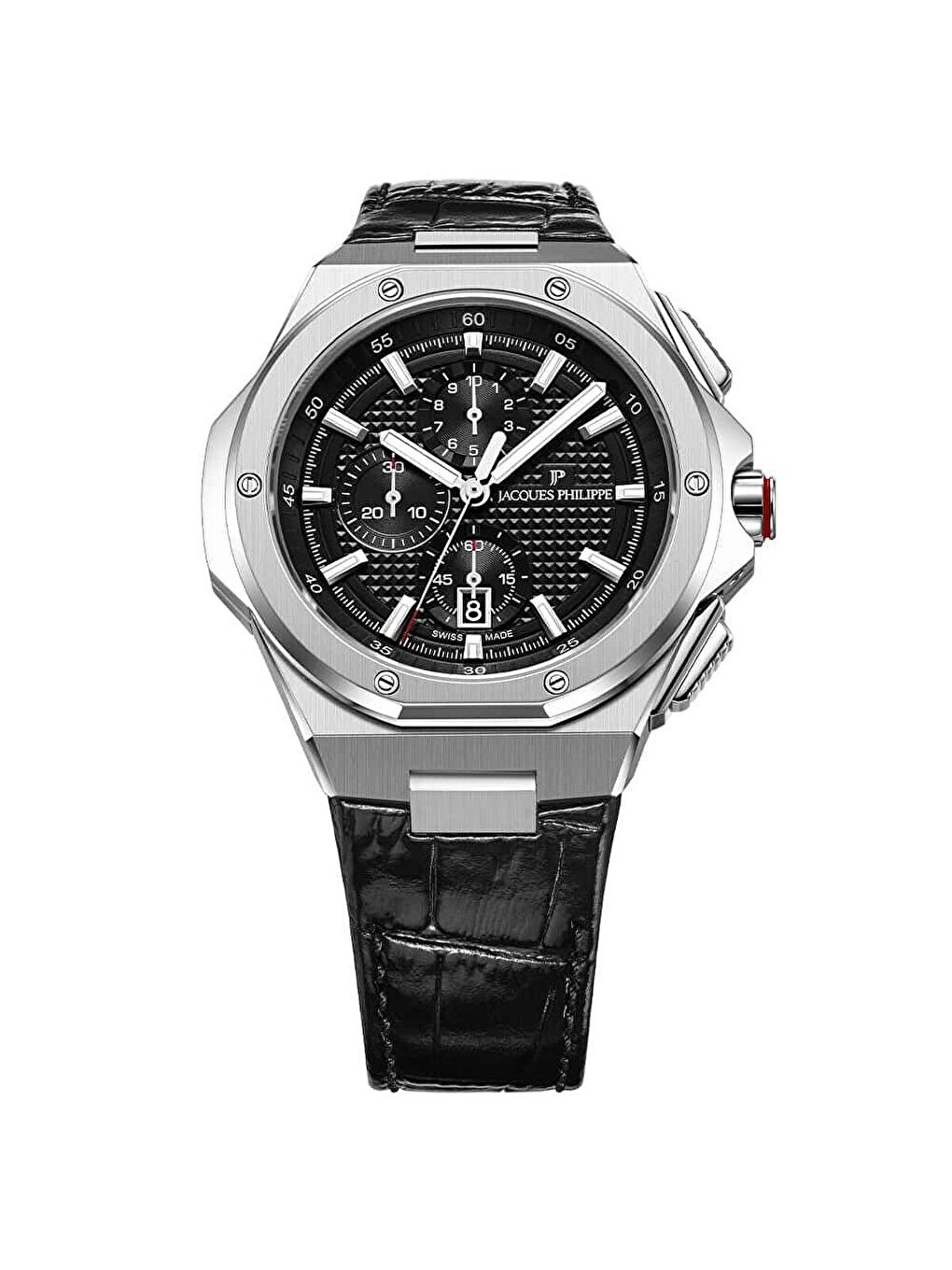 Gri JPQGC481316XS Erkek Kol Saati ve Yedek Kordon-2