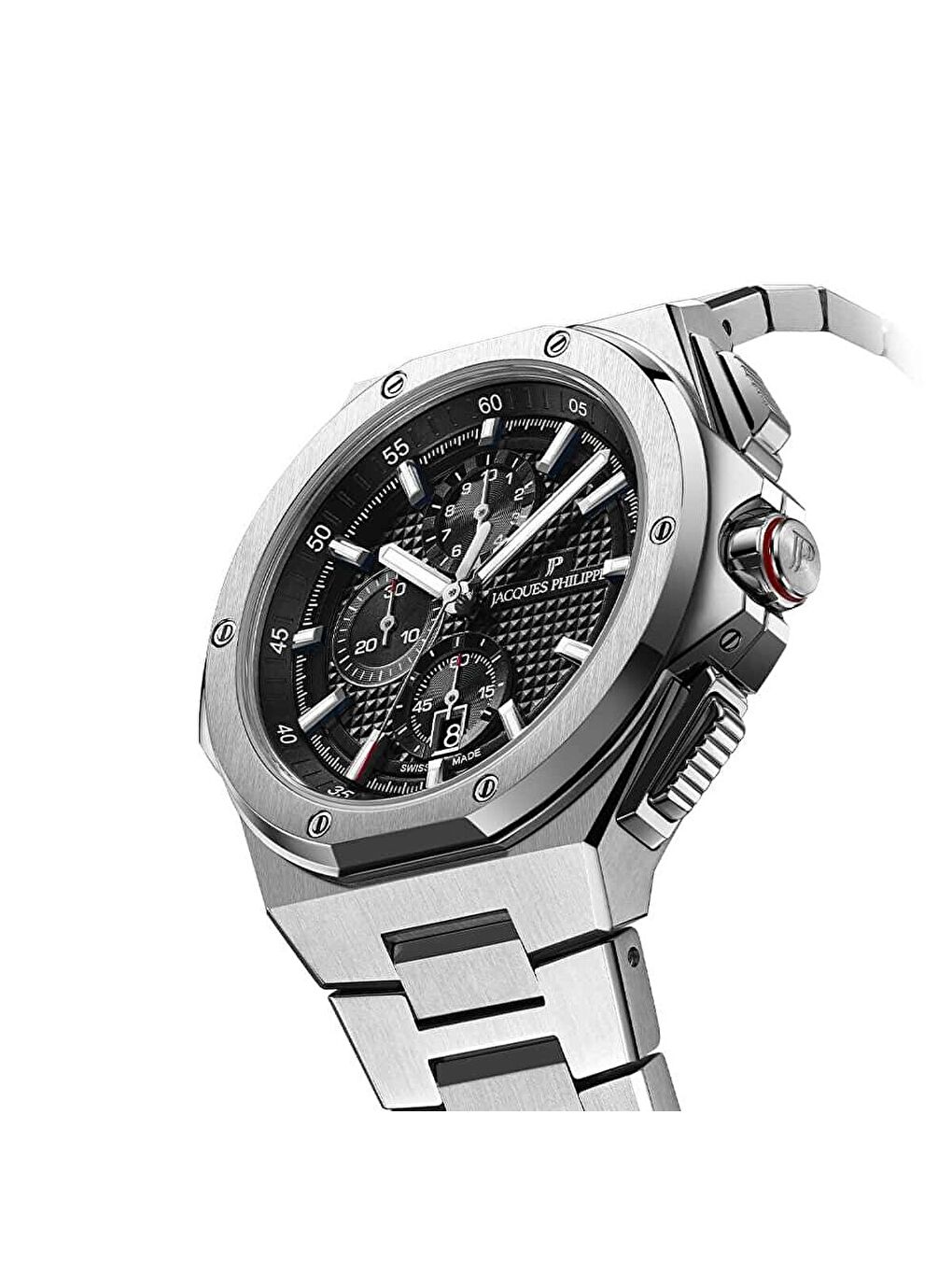 Gri JPQGC481316XS Erkek Kol Saati ve Yedek Kordon-4