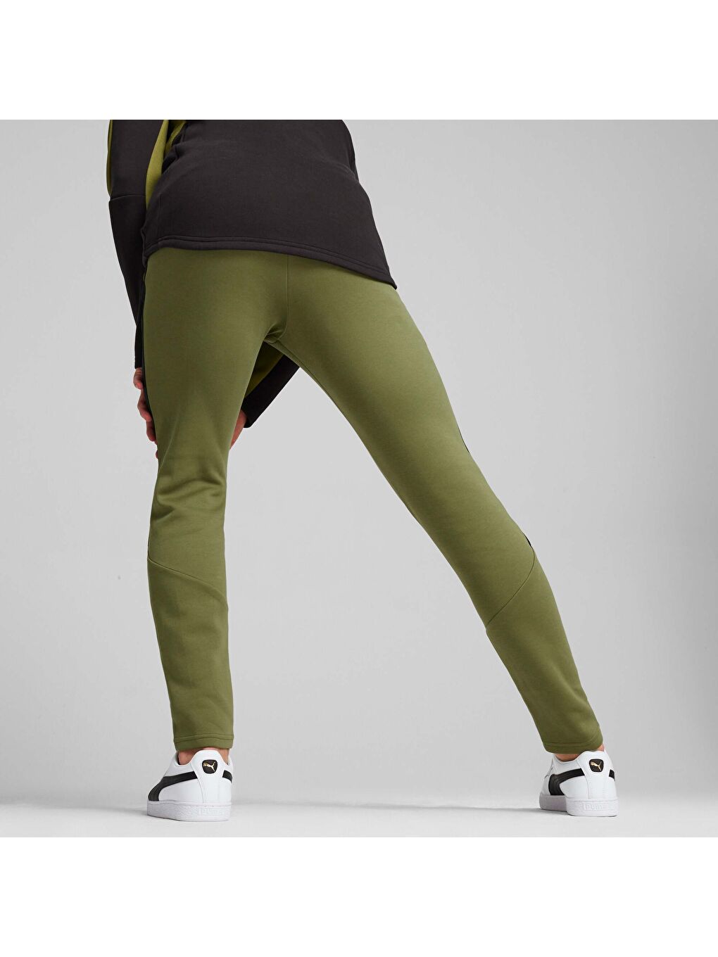 Yeşil EVOSTRIPE Erkek Eşofman Altı-2