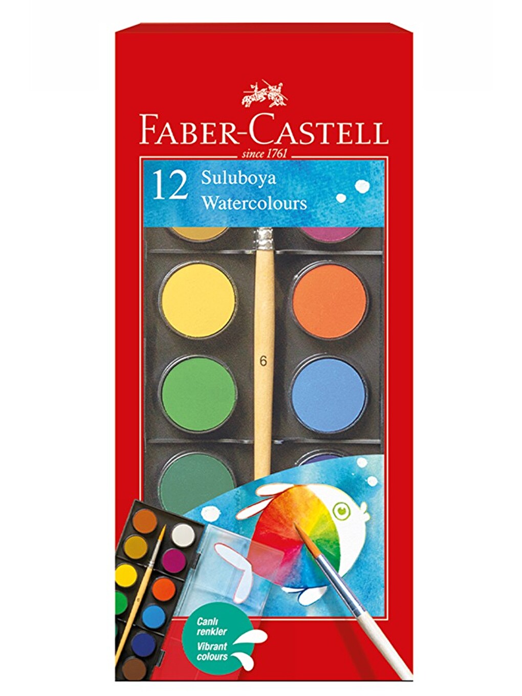 12 Renk Sulu Boya 35x50 Cm Telli Spralli Resim Defteri Resim Paleti Resim Fırçası Temizleme Kabı Sul-1