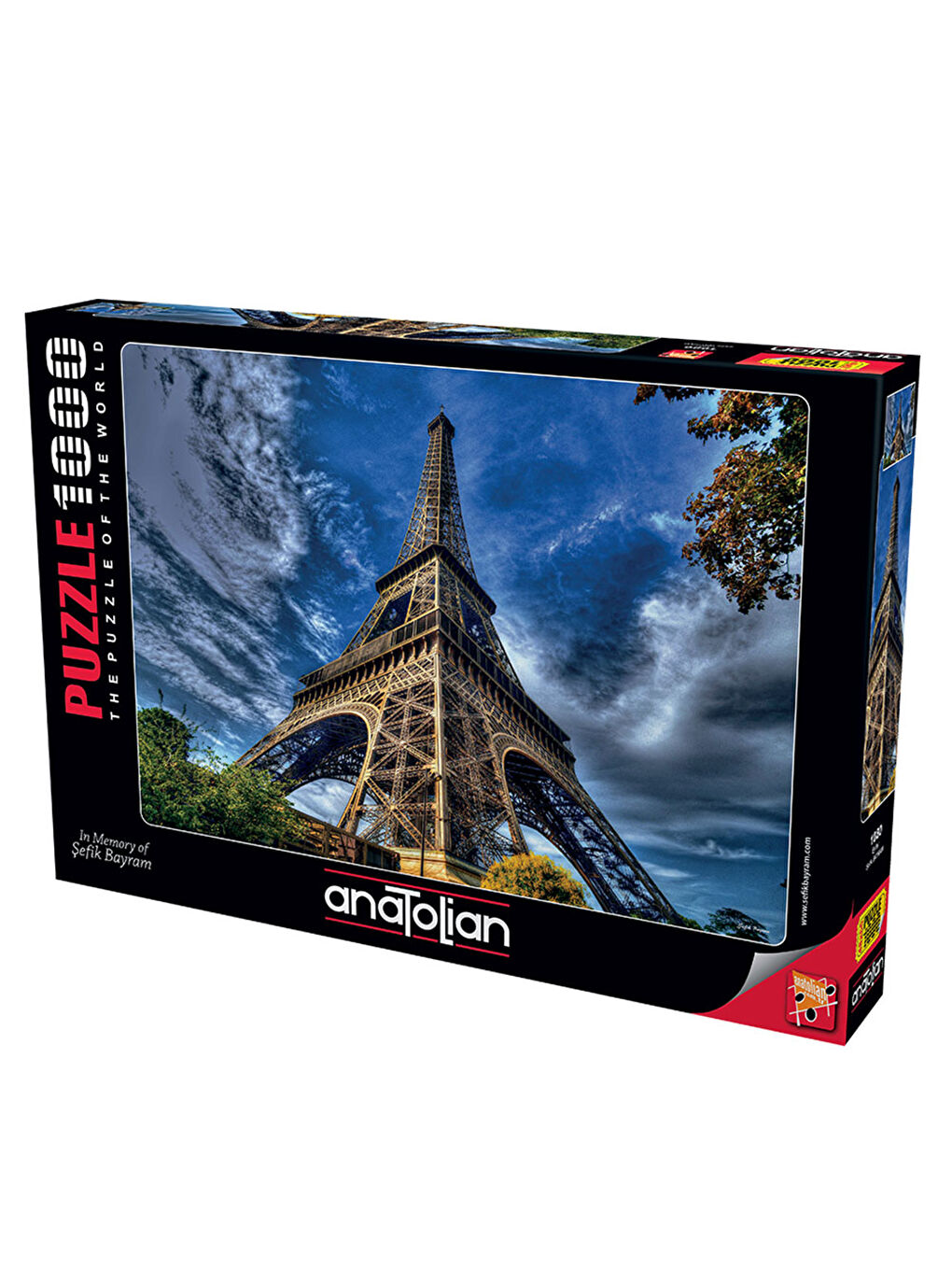 Anatolian Renksiz Puzzle 1000 Parça Eyfel 1080