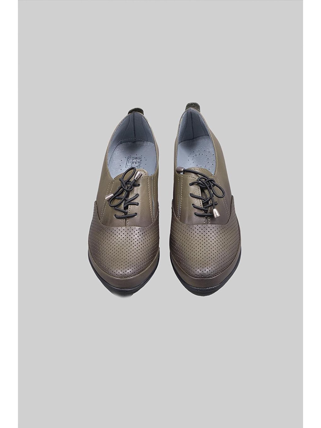 Marylee Hakik Deri Rahat Kalıplı Yumuşak Ve Hafif Tabanlı Klasik Kadın Ayakkabı-3