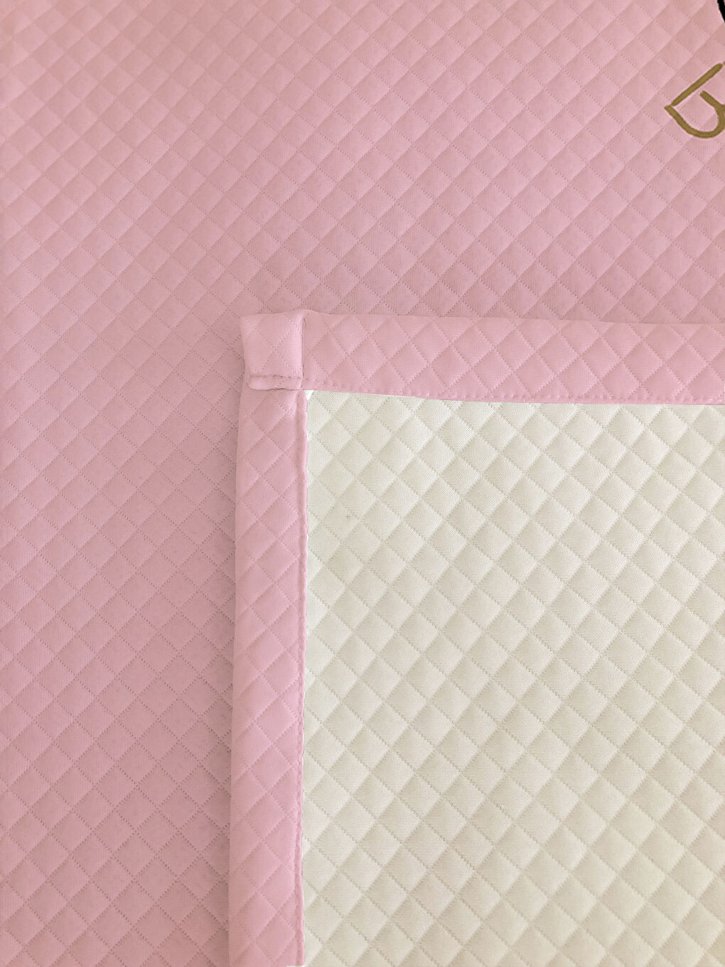 Karışık Kedi Desenli Çocuk Pike Takımı - 160x220 Cm Pike 50x70 Cm Yastık Kılıfı-1