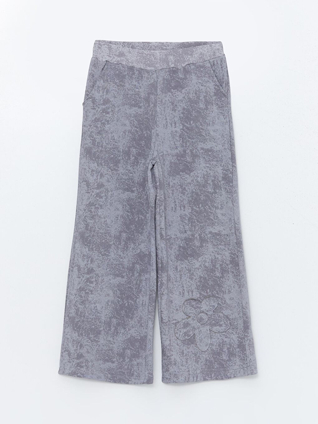 Gri Kız Çocuk Batik Eşofman Takım-1