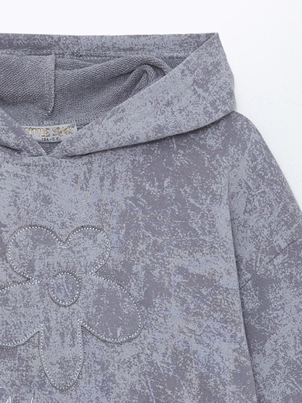 Gri Kız Çocuk Batik Eşofman Takım-3