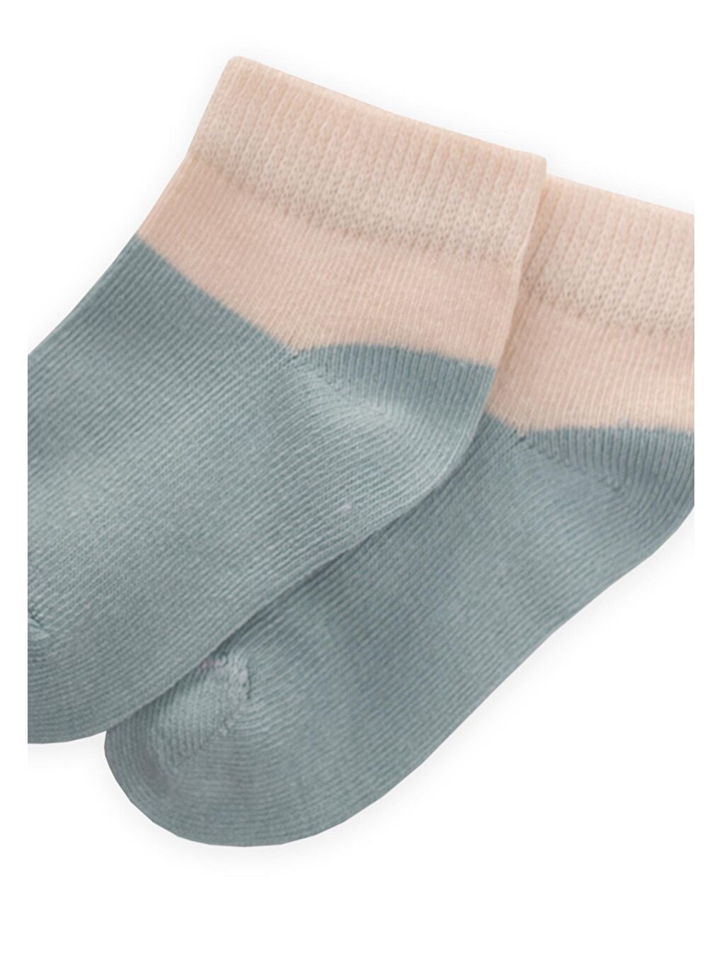 Yeşil Kız Çocuk Patik Çorap-1