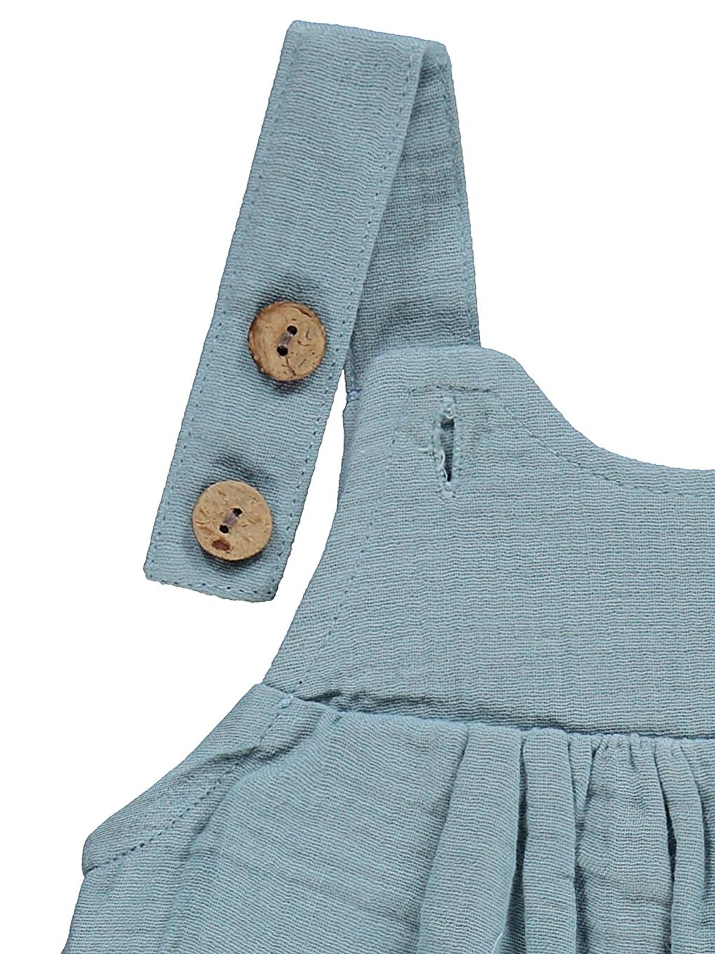 Petrol Baby Düz Askılı 6-18 Ay Salopet-2