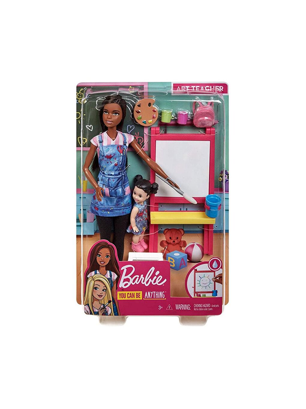 BARBIE Meslekleri Oyun Setleri Resim Öğretmeni GJM30 - 4