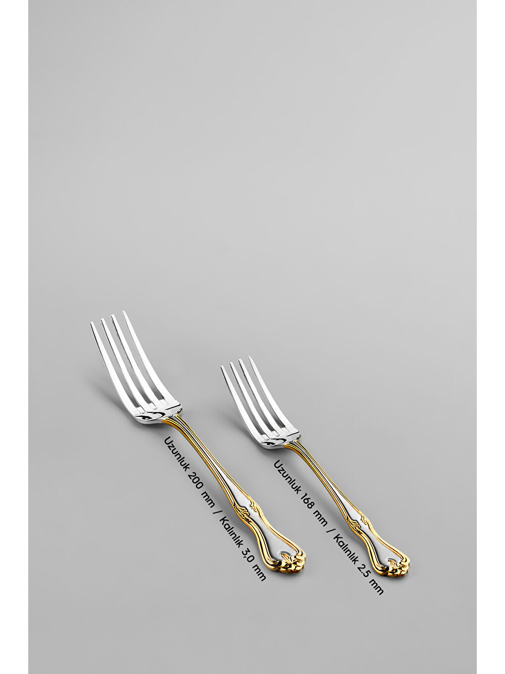 Sarı Lalezar Altın Saten 12 Kişilik 84 Parça Deri Kutulu Çatal Kaşık Bıçak Takımı-4