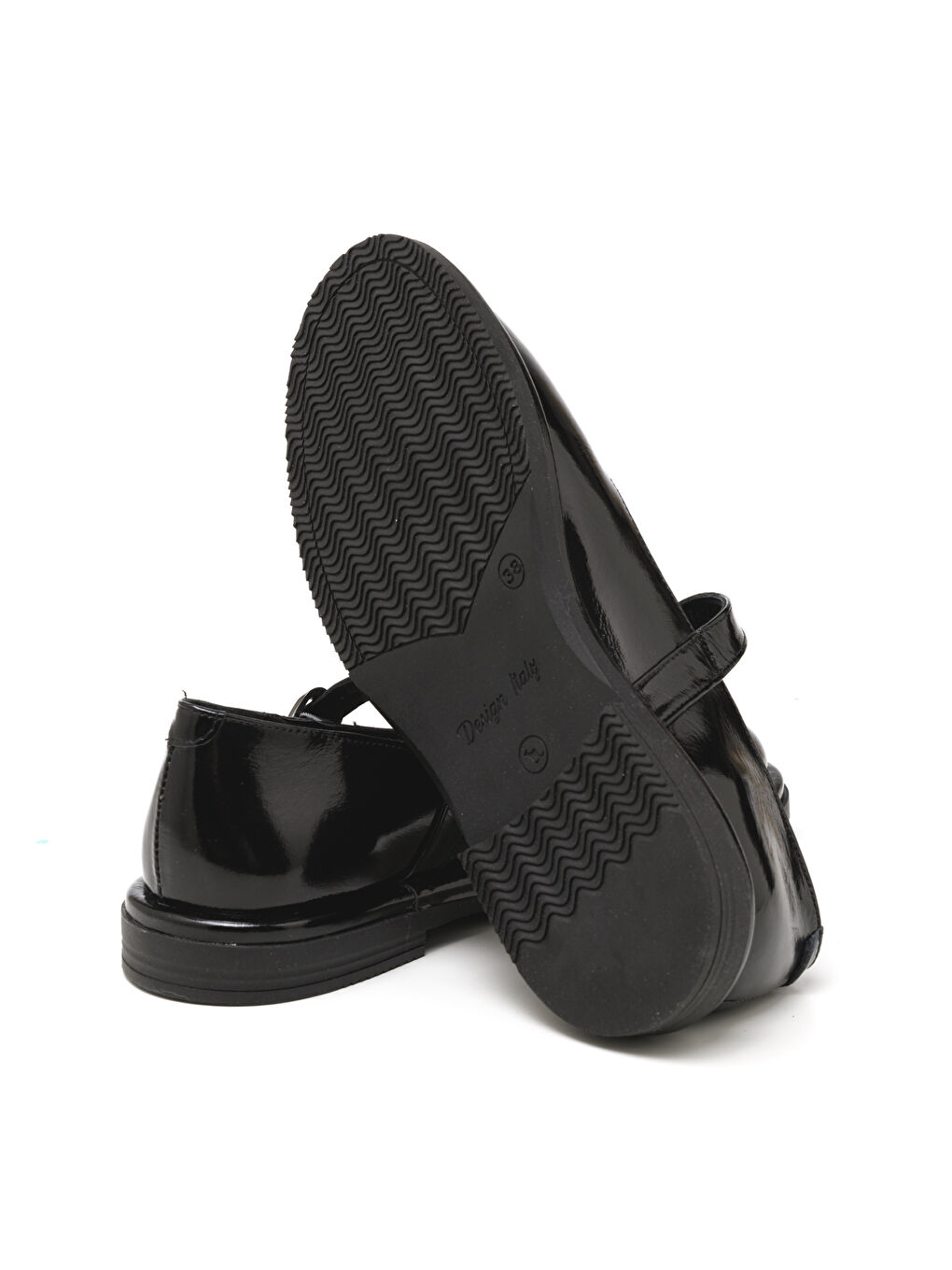 Kadın Sandalet RC-25Y-001-R40206 295-Siyah Rugan-4