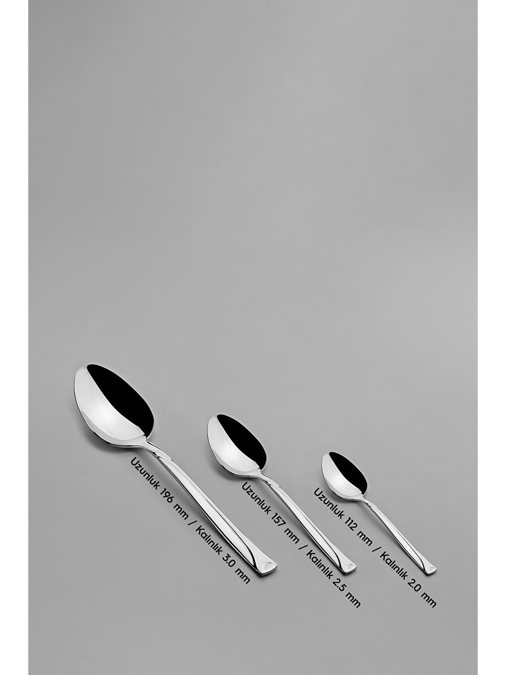 Gri Fiesta Sade 12 Kişilik 84 Parça Deri Kutulu Çatal Kaşık Bıçak Takımı-7