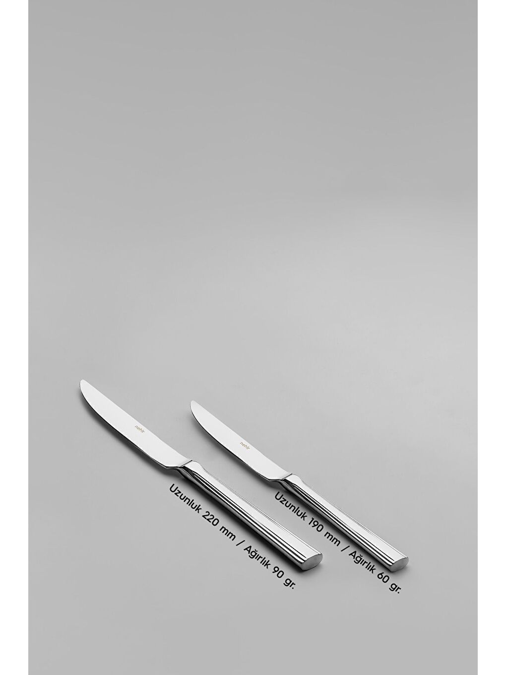 Gri Katre Sade 12 Kişilik 84 Parça Deri Kutulu Çatal Kaşık Bıçak Takımı-5