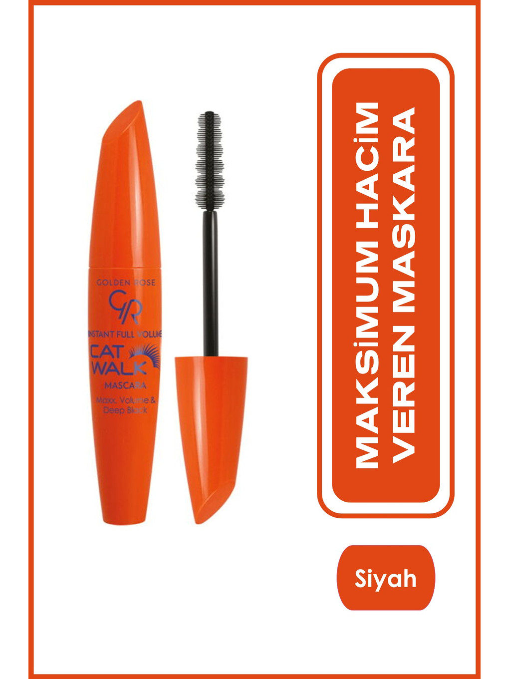 Instant Full Volume Walk Mascara Maksimum Hacim Veren Siyah Maskara 9 Ml