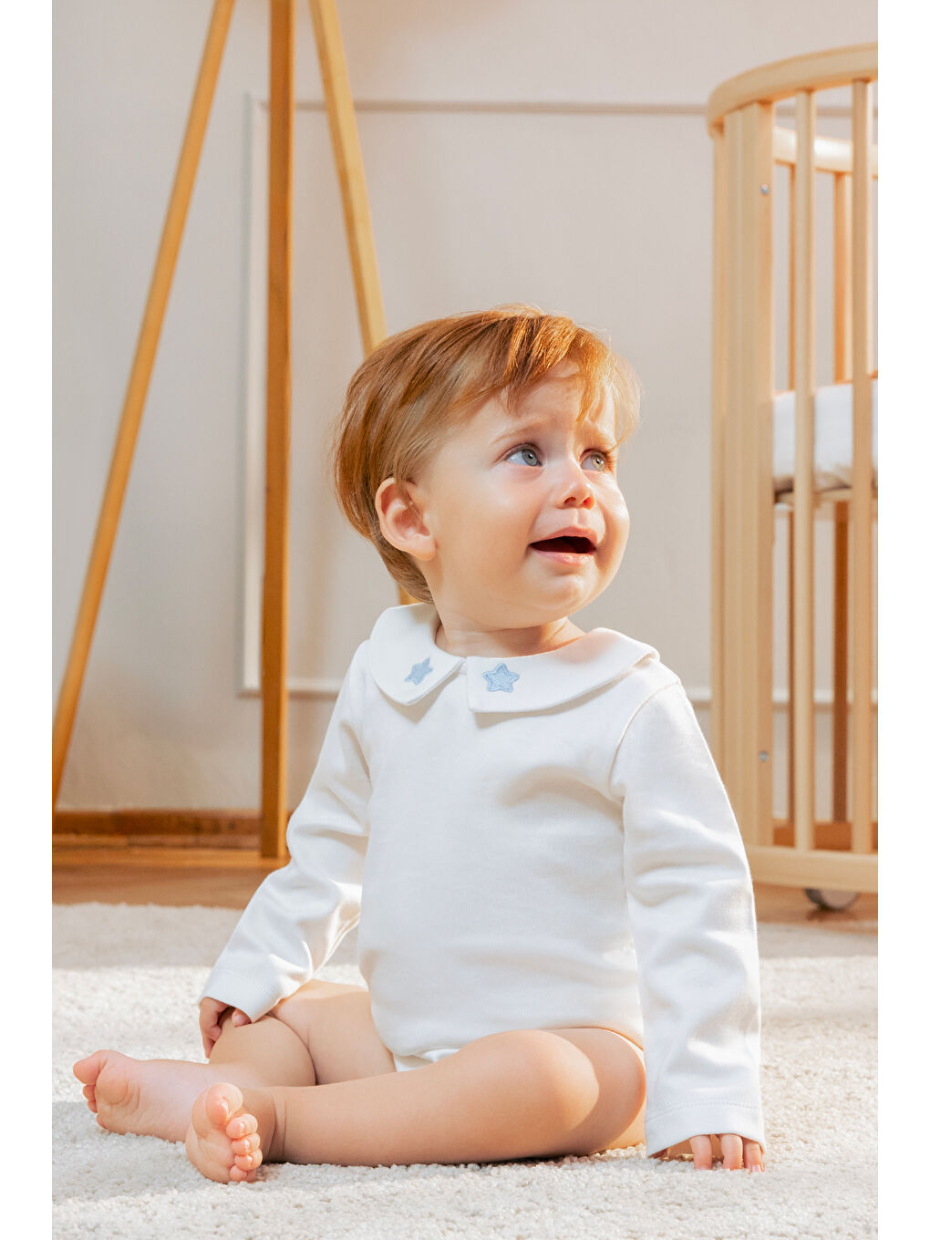 Mavi Erkek Bebek 2'li Body Set-1