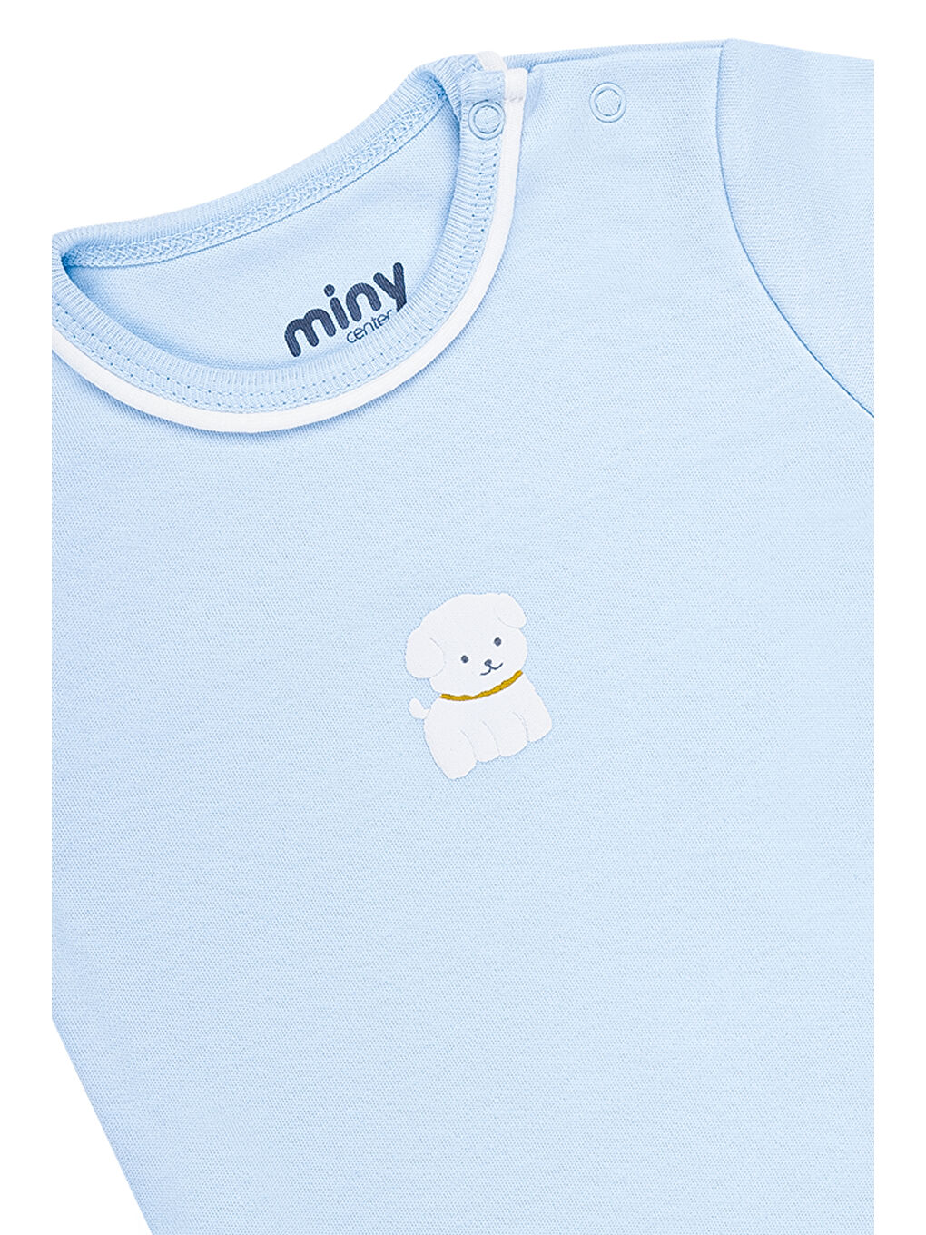 Mavi Erkek Bebek 2'li Body Set-3