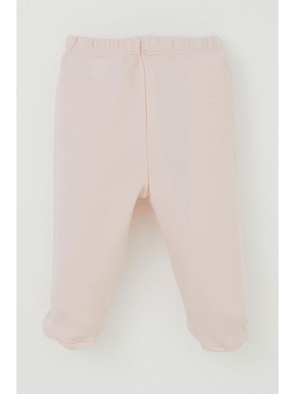 Pembe Kız Bebek Patikli Alt Basic Pudra (0-3 Ay)-1