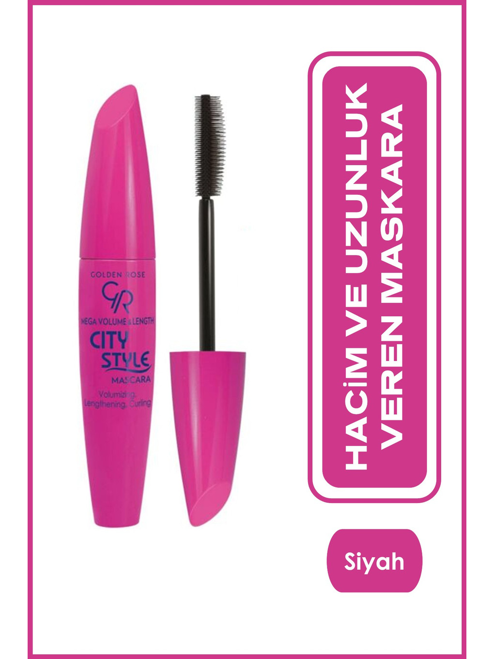 Mega Volume&length City Style Mascara Hacim Ve Uzunluk Veren Maskara 9 Ml