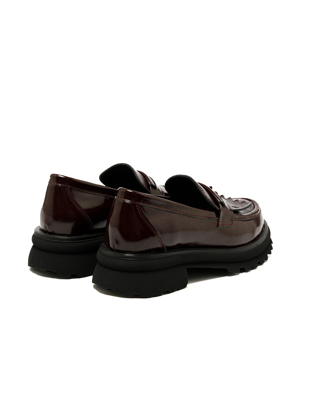 Kadın Oxford ( Klasik) RC-25Y-001-R37706 582-Bordo Rugan-3