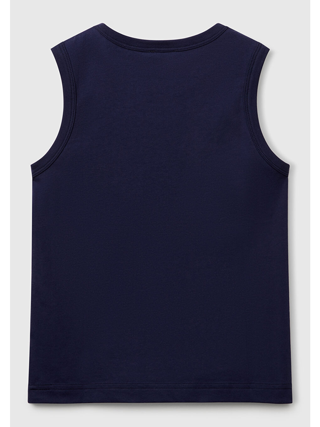 Erkek Çocuk Lacivert Benetton Logo Baskılı Atlet-1