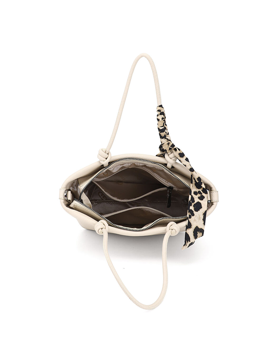 Bej Kadın YENİ BEJ Uzun Askılı El Ve Omuz Çantası-5