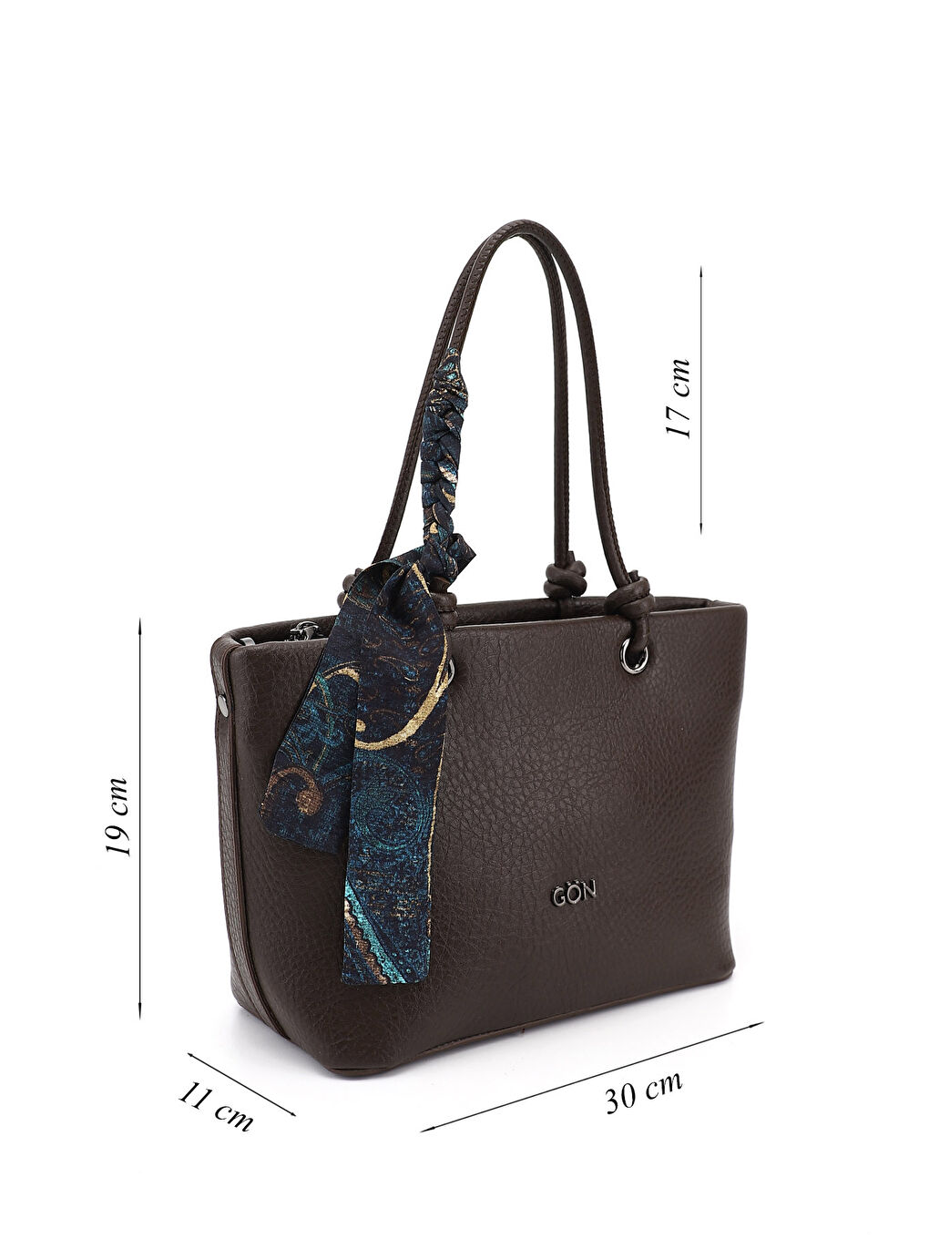 Kahverengi Kadın KAHVERENGİ Uzun Askılı El Ve Omuz Çantası-2