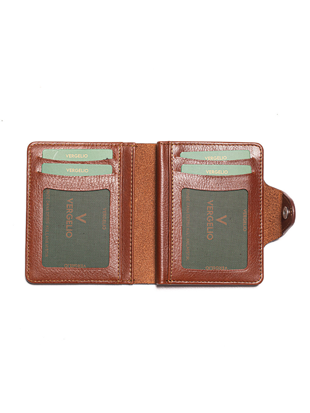 Kahverengi Erkek Cüzdan & Kartlık 866 Purse Matte Crystal wallet card holder-3