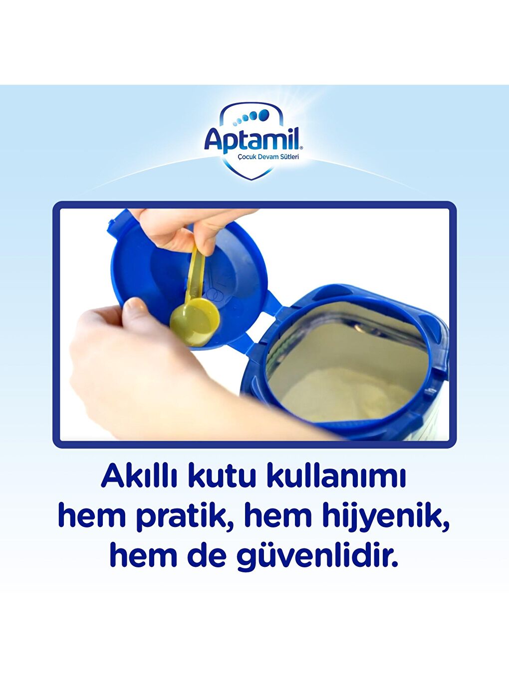 Aptamil Renksiz 5 Çocuk Devam Sütü 800 g 2 Yaş+ Akıllı Kutu - 4