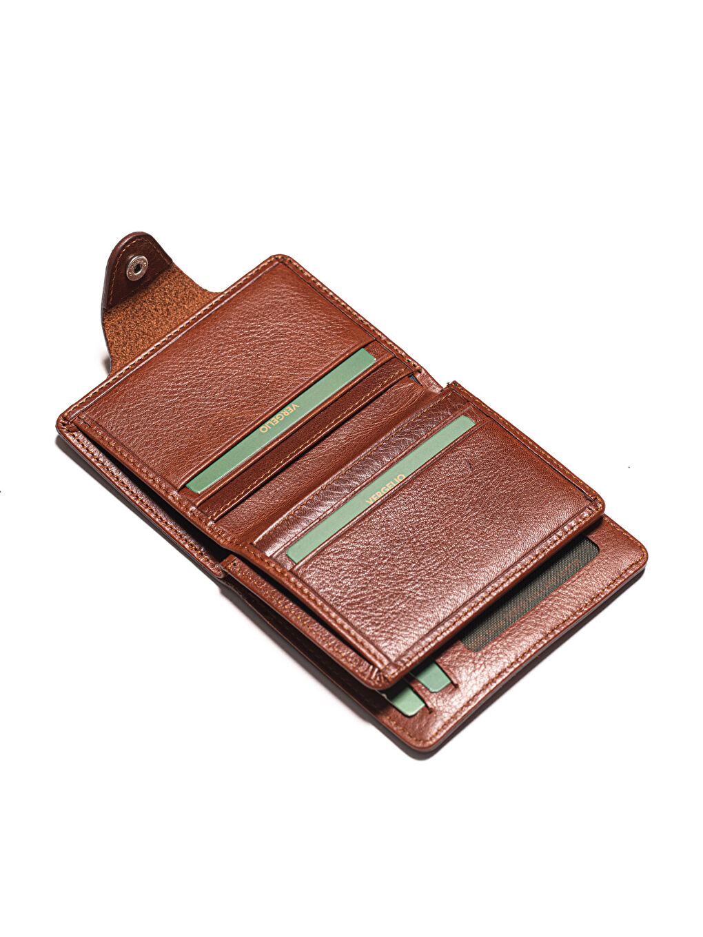 Kahverengi Erkek Cüzdan & Kartlık 866 Purse Matte Crystal wallet card holder-5