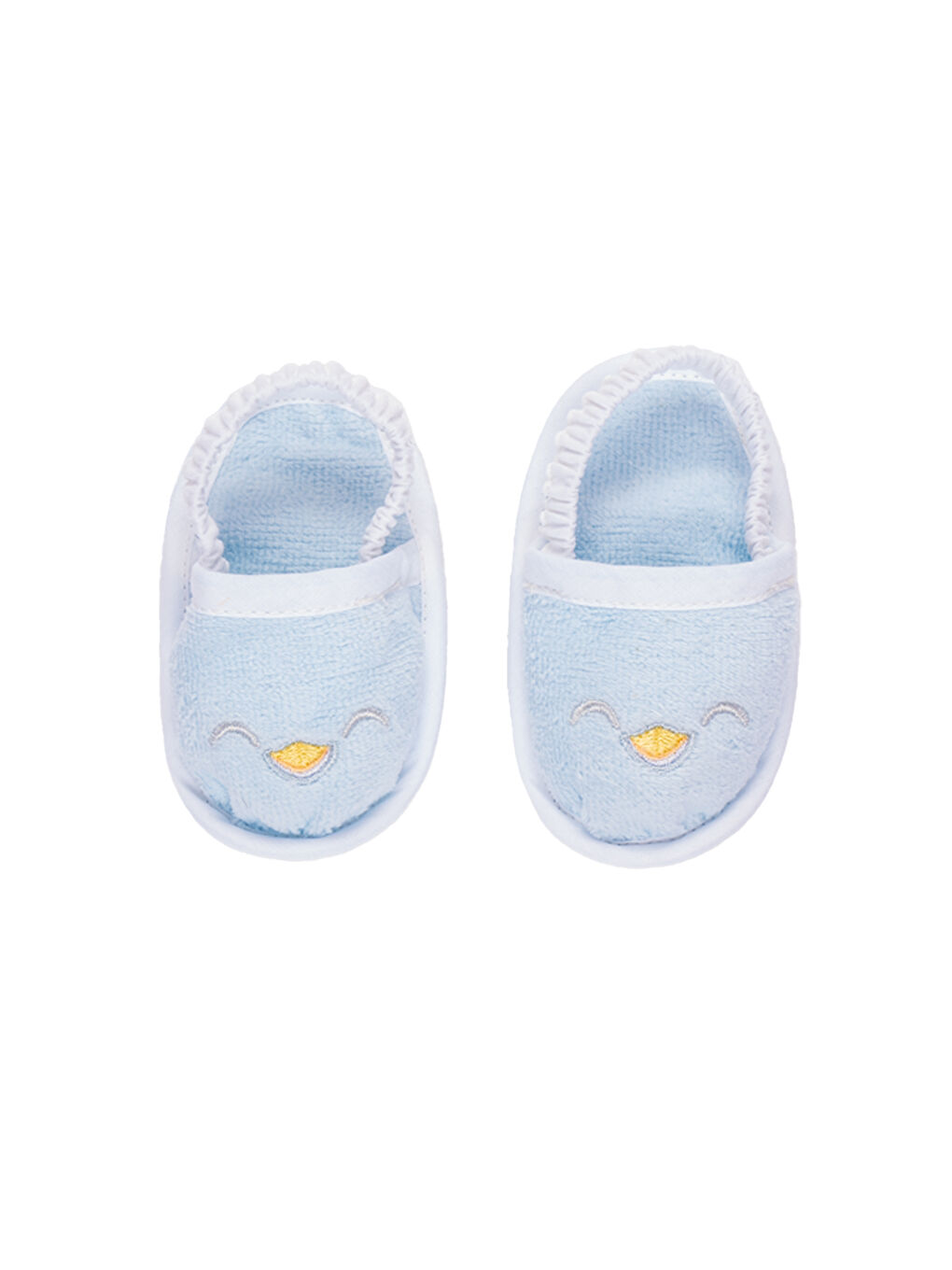 Mavi Erkek Bebek Havlu 3'lü Set-4