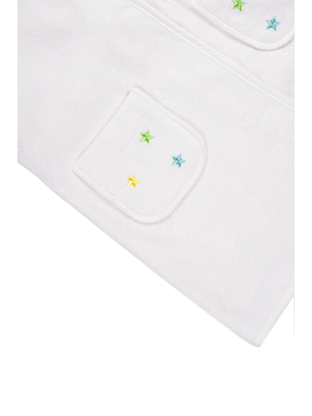 Beyaz Çocuk Bornoz-3