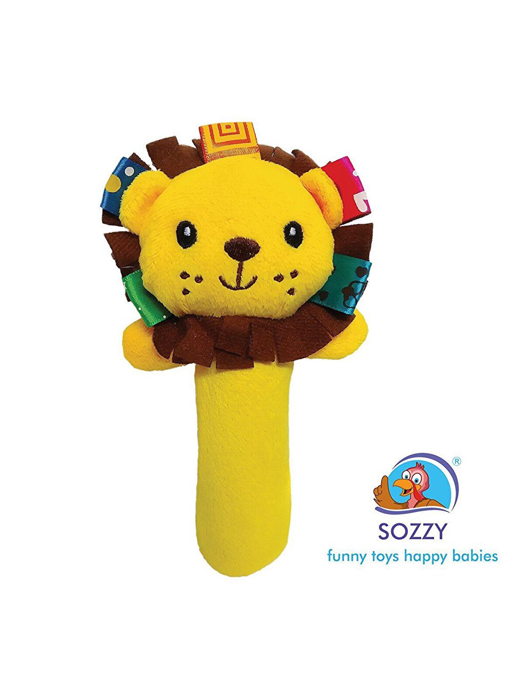 Sozzy Toys Karışık Sık Sık Çıngıraklı Hayvanlar Asortili - 1