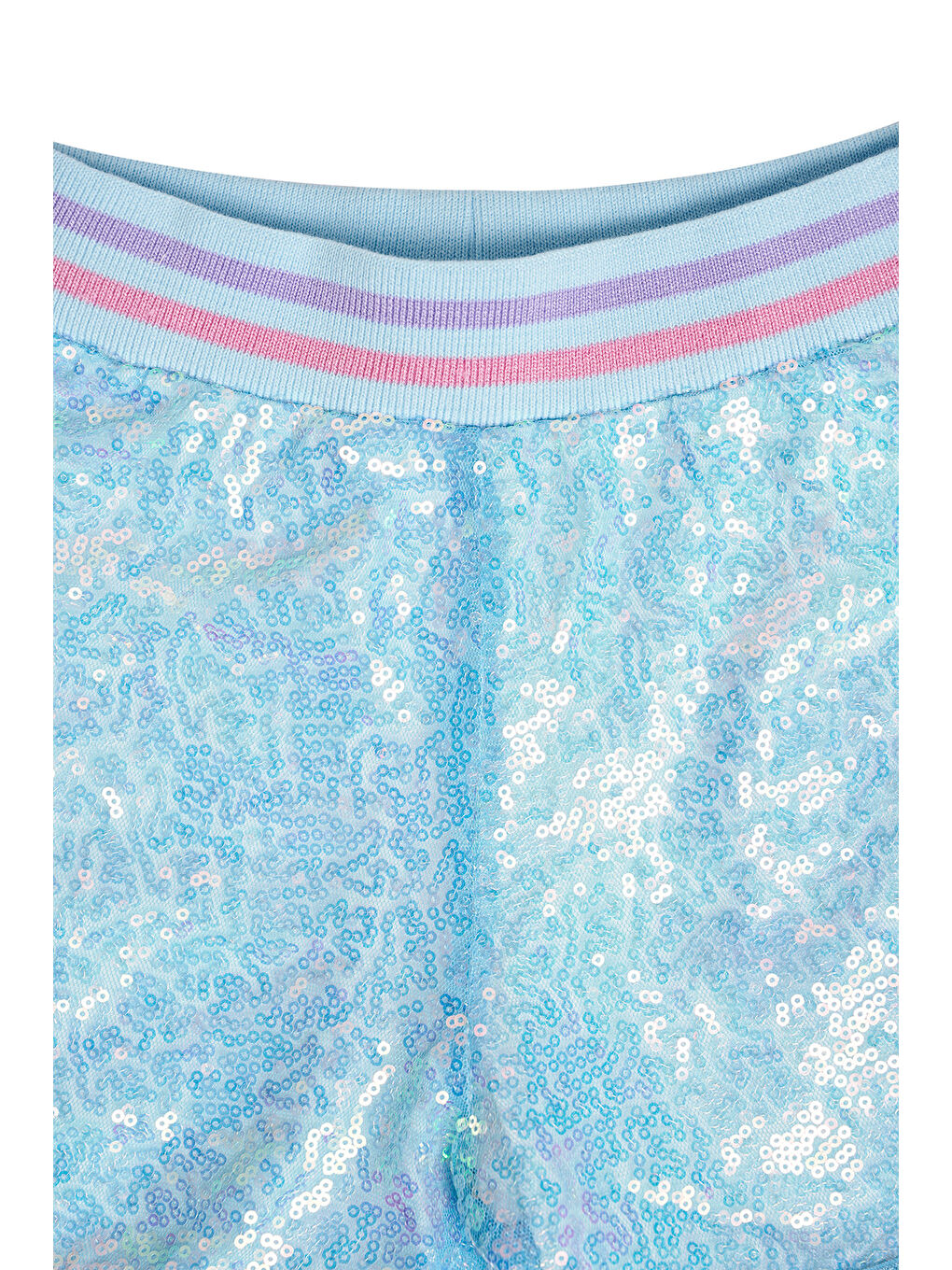 Mavi Kız Çocuk Payetli Şort-3