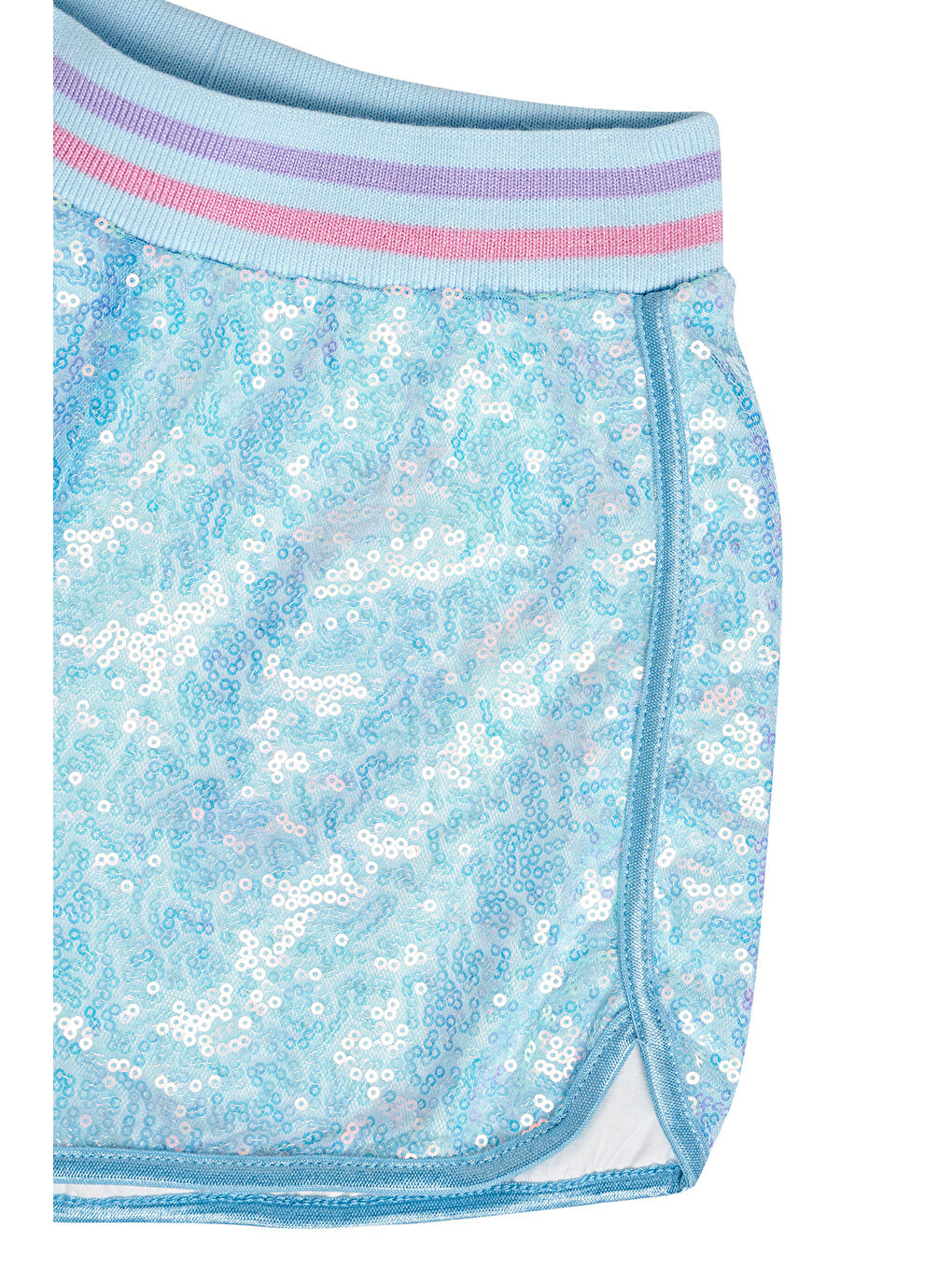Mavi Kız Çocuk Payetli Şort-4