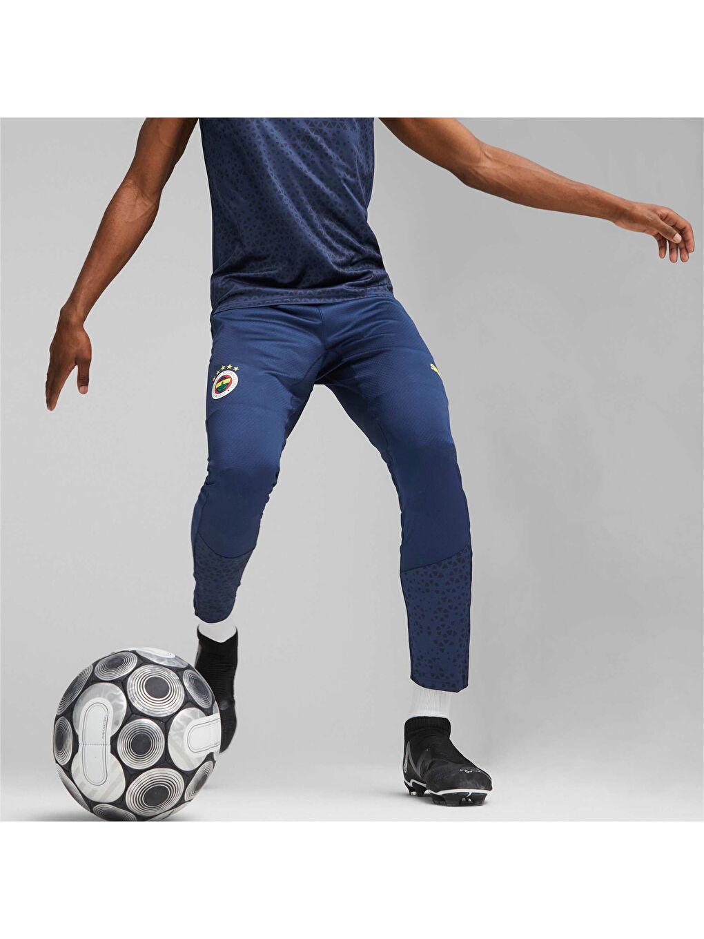 Mavi Fenerbahçe S.K. Erkek Antrenman Eşofman Altı-2