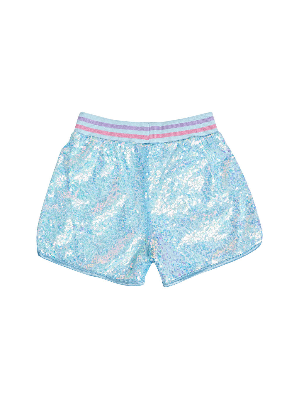Mavi Kız Çocuk Payetli Şort-6