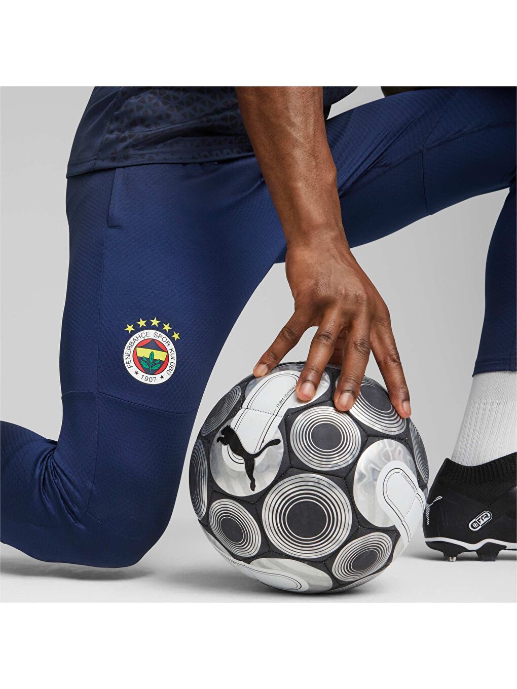 Mavi Fenerbahçe S.K. Erkek Antrenman Eşofman Altı-4