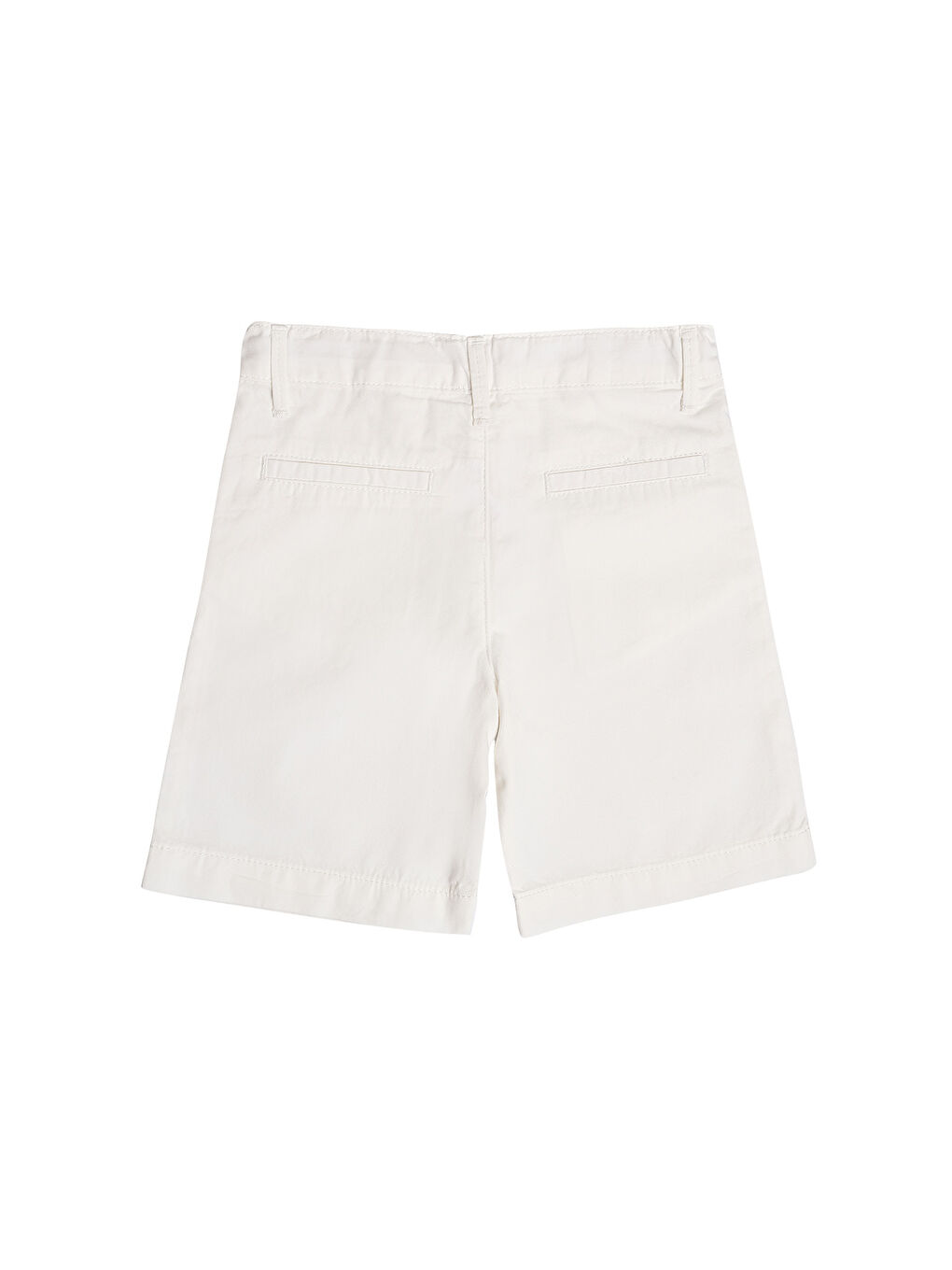 Beyaz Erkek Çocuk Bermuda Şort-5